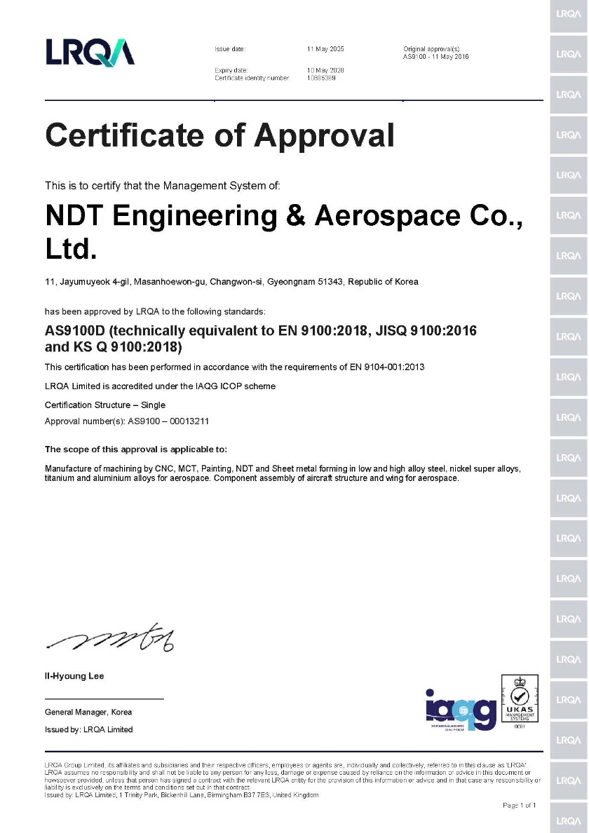 AS9100D Aerospace Quality Management System