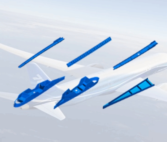 B787 AFT BODY